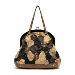 Borsa elegante in tessuti misti