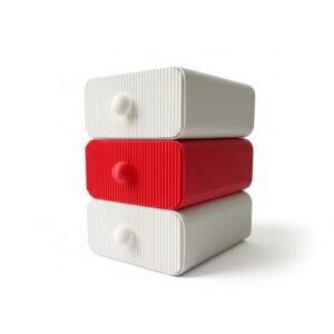 Cassettiera 3D Stampata Multicolore