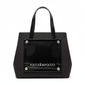 Borsa Roccobarocco in Tessuto Nero